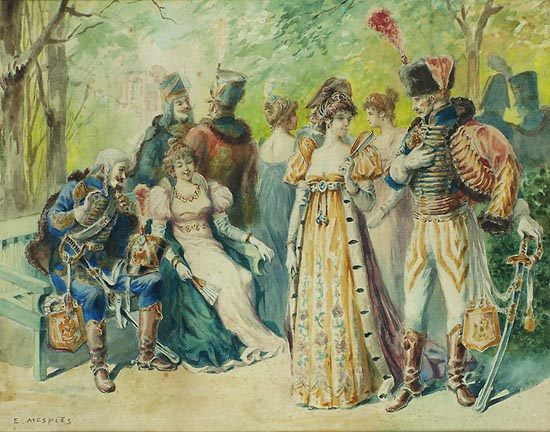 The Courtship by Paul Mesples